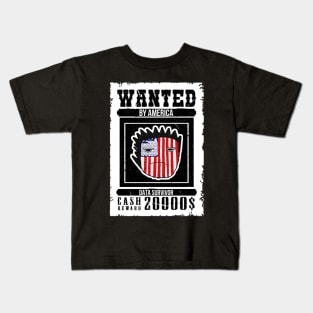 ROB ''WANTED POSTER'' Kids T-Shirt